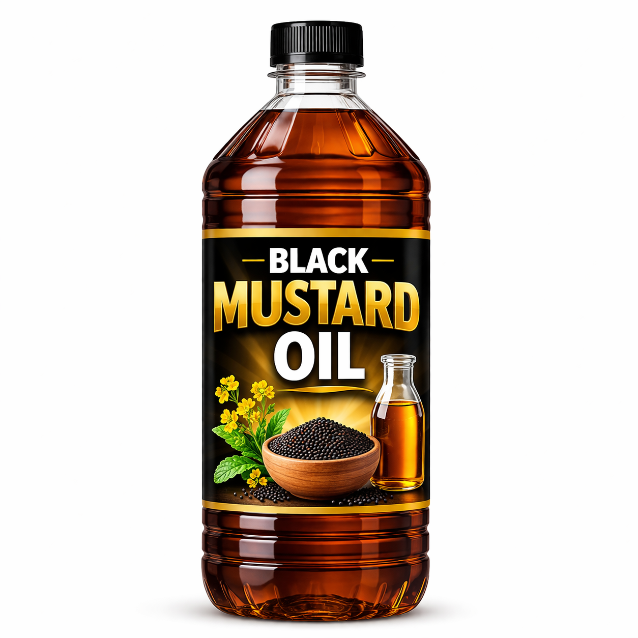 Black Mustard Seeds and Oil